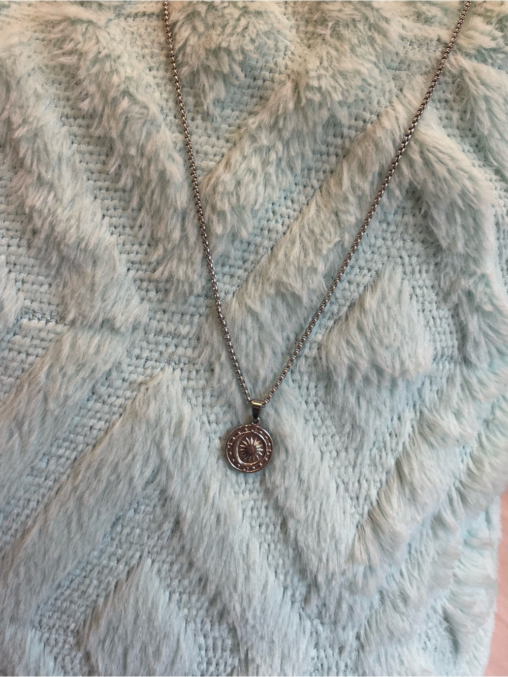 Silver Sunburst Pendant Necklace - Women Jewelry